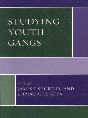 cover image of Studying Youth Gangs